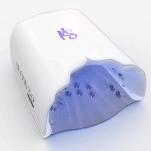 KIRA SKY LED/UV CORDLESS Rechargable Lamp, Beyond Pro, WHITE