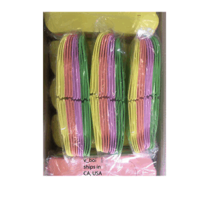 Alternative view of Non-Slippery Disposable Sewing Pedicure Slippers - Caro Bottom, 2.5mm, CASE (Packing: 12 pairs/bag, 360 pairs/case)