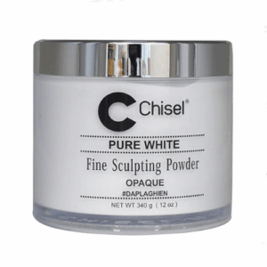Chisel Fine Sculpting Powder #DAPLAGHIEN | Pure White Opaque, 12oz.