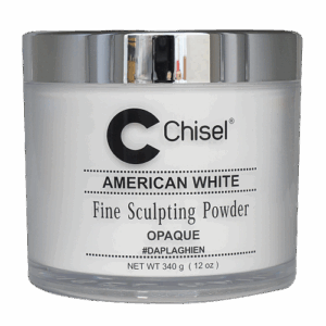 Chisel Fine Sculpting Powder #DAPLAGHIEN | American White Opaque, 12oz.