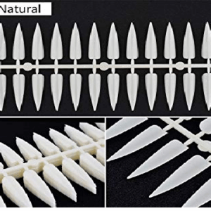 Stiletto Natural Sample Tips 120pcs/pack