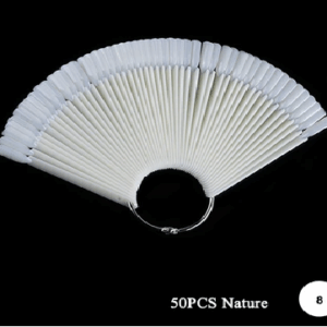 Natural False Nail Display Acrylic Tip Ring