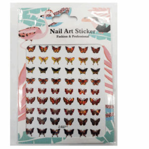 Professional & Fashion Butterfly Nail Art Sticker Z-D3717
