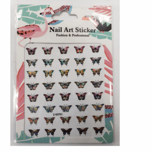 Professional & Fashion Butterfly Nail Art Sticker Z-D3701