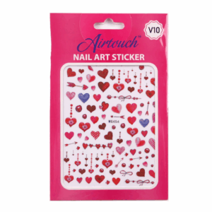 Airtouch Nail Art Sticker, Valentine Collection, V10