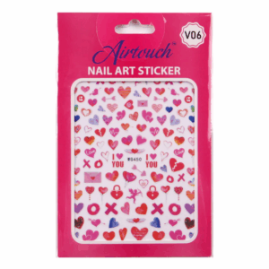 Airtouch Nail Art Sticker, Valentine Collection, V06