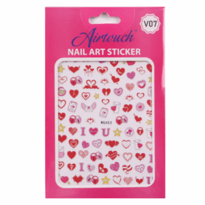Airtouch Nail Art Sticker, Valentine Collection, V07