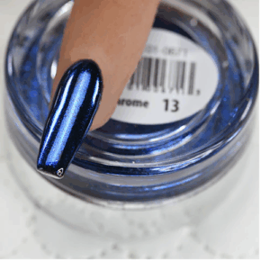 Cre8tion Chrome Nail Art Effect, 13, Deep Blue, 1g