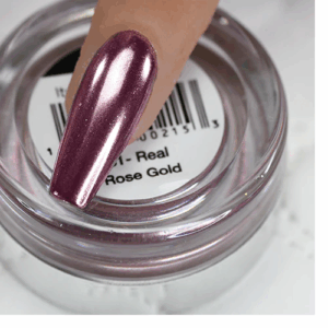 Cre8tion Chrome Nail Art Effect, 31, Real Rose Gold, 1g