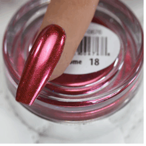 Cre8tion Chrome Nail Art Effect, 18, Rose Pink, 1g