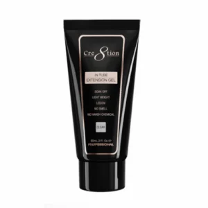 Cre8tion Poly Gel-Extension Gel In Tube 2oz - Clear