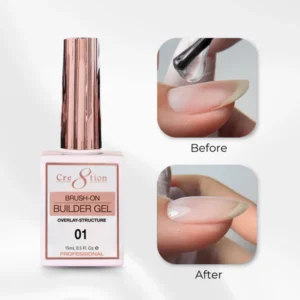 Alternative view of Cre8tion Gel Collection - Overlay/ Brush on Builder 0.5oz 01 Clear