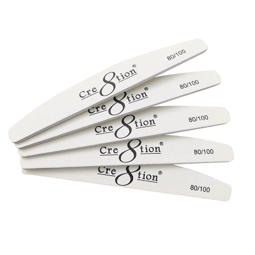 Cre8tion White Nail Files Harbor Bridge - USA Standard - Image 2