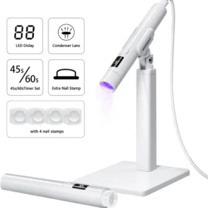 Alternative view of Cre8tion Mini UV Lamp with Silicone