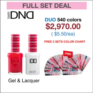 DND Duo Matching Color - Full set 540 colors w/ 2 sets Color Chart