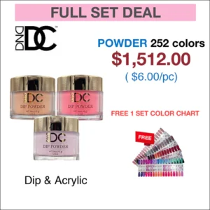 DND DC Matching Dip Powder 2oz - Full set 252 colors