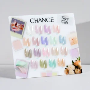 Alternative view of Chance Fairy Suite Collection 0.5oz - 18 Colors w/ 1 Counter Display, 3 Chance No Wipe Top Coat 0.5oz & 1 Cre8tion White Pearl Chrome