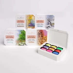 Alternative view of Cre8tion Nail Art Gel - Solid Cream Collection - 21 palettes