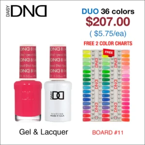 DND Duo Matching Color - 36 colors Board 11 (#783 - #819)