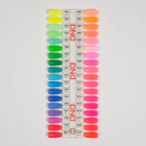 Alternative view of DND Duo Matching Color - 36 colors Board 11 (#783 - #819)