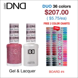DND Duo Matching Color - 36 colors Board 4 (#510 - #545)