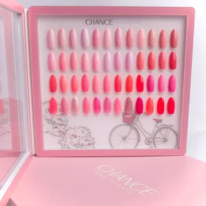 Alternative view of Chance Pink Iconic Collection 0.5oz - 48 Colors w/ 1 Color Booklet, 1 Color Board & 24 Cre8tion Base Coat 0.5oz