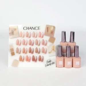 Alternative view of Chance Nude Wardrobe Collection 0.5oz - 18 Colors w/ 1 Counter Display, 3 Chance No Wipe Top Coat 0.5oz & 1 Cre8tion White Pearl Chrome