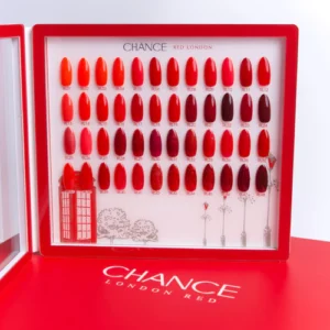 Alternative view of Chance Red London Collection 0.5oz - 48 Colors w/ 1 Color Booklet, 1 Color Board & 1 Cre8tion Polka Dot Filing Machine