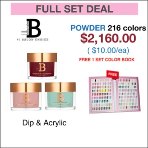 Billionaire Dip Powder - Full set 216 Colors