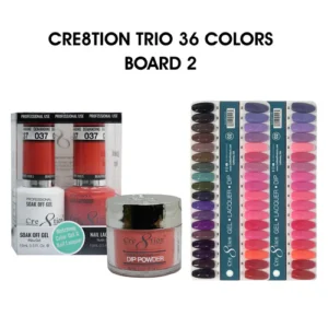 Cre8tion Matching Color - 36 colors Board 2 #37-#72