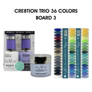 Cre8tion Matching Color - 36 colors Board 3 #73-#106