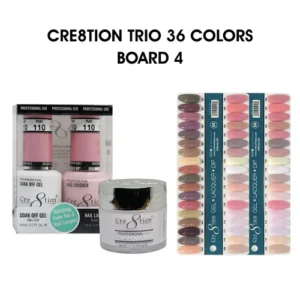 Cre8tion Matching Color - 36 colors Board 4 #109-#144