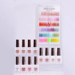 Alternative view of Cre8tion Hema Free Semi-Sheer Collection 0.5oz - Full Set 72 Colors