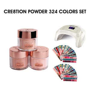 Cre8tion Dip Powder Matching color - Full set 324 colors