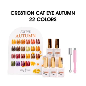 Cre8tion Cat Eye Gel 0.5oz - Autumn Collection - 22 colors