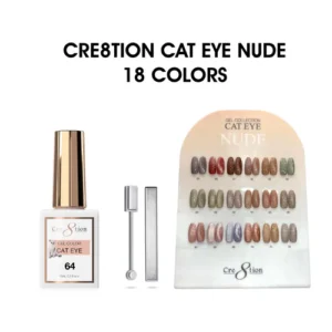 Cre8tion Cat Eye Gel 0.5oz - Nude Collection - 18 colors (#55 - #72)