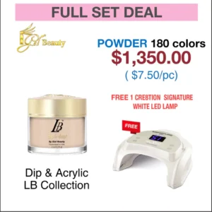 iGel LB Dipping Powder - Full set 180 colors (LB001-LB180)