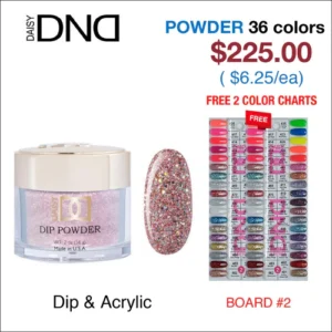 DND Matching Dip Powder 36 colors Board #2