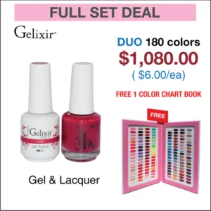 Gelixir Duo Matching Color - Full Set 180 colors