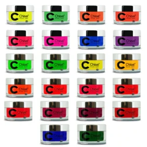 Alternative view of Chisel Neon Dipping Powder 2oz - Full set 22 colors (#NE01 - #NE22)