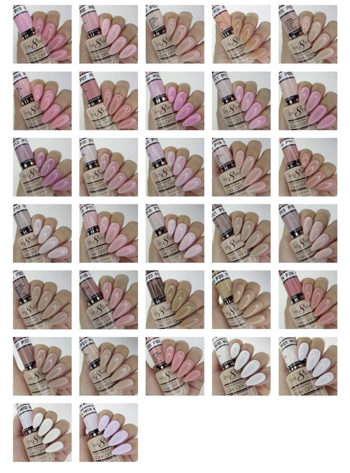 Cre8tion Full Set - French Gel Collection 36 Colors - Image 2