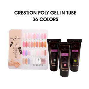 Cre8tion Poly Gel-Extension Gel In Tube 2oz - Full Set 36 colors