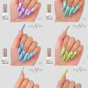 Alternative view of Cre8tion Marble Effect 0.5oz - Full Set 18 colors