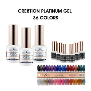 Save 20% Cyber Monday Cre8tion Platinum Gel 0.5oz - Full Set 36 colors