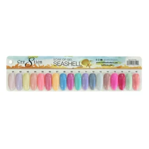 Alternative view of Cre8tion SeaShell Gel 0.5oz - Full Set 18 colors
