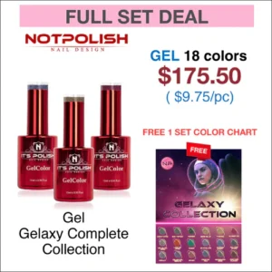 NotPolish Soak Off Gel 0.5oz - Gelaxy Complete Collection