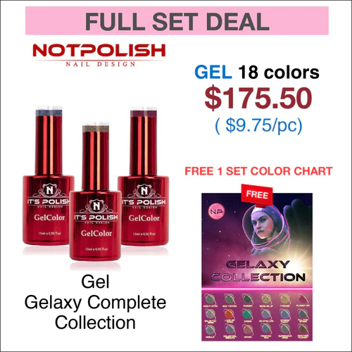 NotPolish Soak Off Gel 0.5oz - Gelaxy Complete Collection