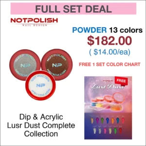 NotPolish Dip Powder 2oz - Lust Dust Complete Collection