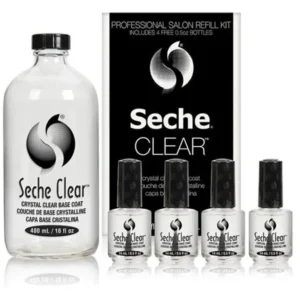 Seche Vite Professional Refill KIT, Base Coat, 16oz