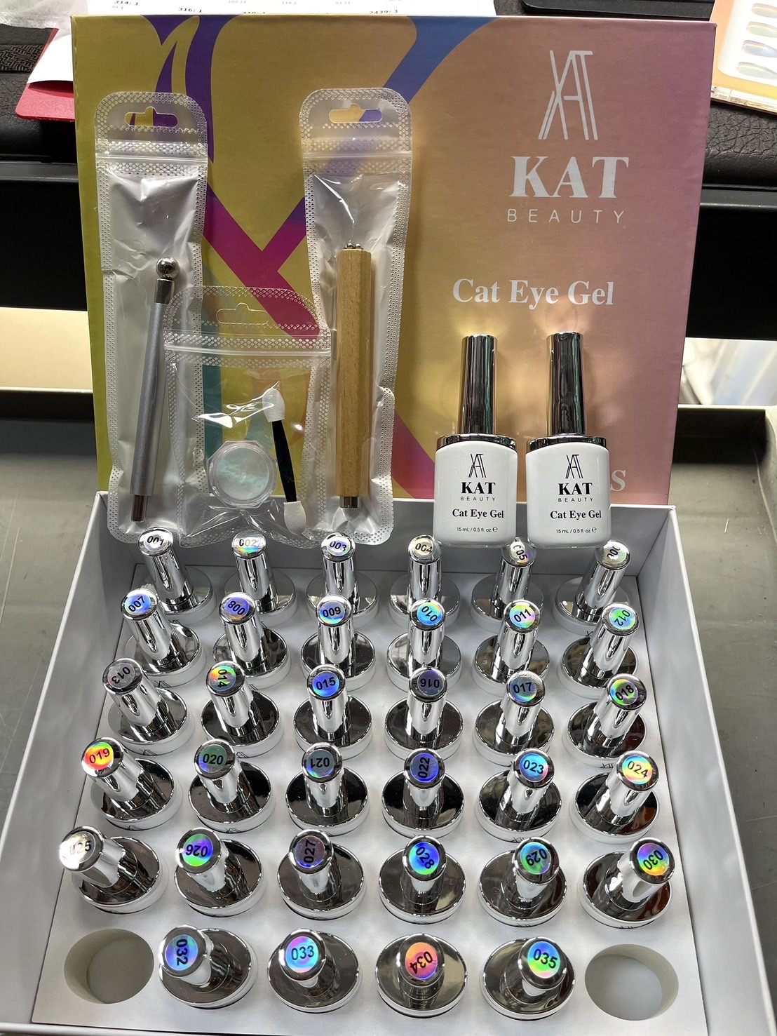KAT Cat Eye Gel, Set 36 Colors (01 - 36) - Image 3